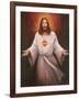 Jesus' Sacred Heart-Unknown Chiu-Framed Art Print