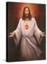 Jesus' Sacred Heart-Unknown Chiu-Stretched Canvas