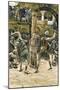 Jesus Scourged on the Face, C1897-James Jacques Joseph Tissot-Mounted Giclee Print