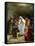 Jesus shows the disciples his wounds - Bible-William Brassey Hole-Framed Stretched Canvas