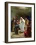 Jesus shows the disciples his wounds - Bible-William Brassey Hole-Framed Giclee Print