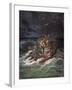 Jesus Stilling the Tempest-Gustave Doré-Framed Giclee Print