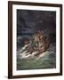 Jesus Stilling the Tempest-Gustave Doré-Framed Giclee Print