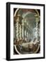 Jesus Stoned in the Temple-Giovanni Paolo Panini-Framed Giclee Print