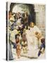 Jesus Suffers the Little Children to Come Unto Him-null-Stretched Canvas