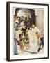 Jesus Suffers the Little Children to Come Unto Him-null-Framed Art Print