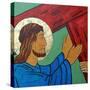 Jesus takes up his cross-Sara Hayward-Stretched Canvas