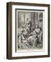 Jesus Talks with Mary While Martha Does Housework-Heinrich Hofmann-Framed Photographic Print