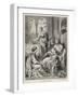 Jesus Talks with Mary While Martha Does Housework-Heinrich Hofmann-Framed Photographic Print