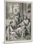 Jesus Talks with Mary While Martha Does Housework-Heinrich Hofmann-Mounted Premium Photographic Print