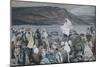 Jesus Teaching by the Seashore-James Tissot-Mounted Giclee Print