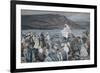 Jesus Teaching by the Seashore-James Tissot-Framed Giclee Print