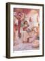 Jesus Teaching the People-Arthur A. Dixon-Framed Giclee Print