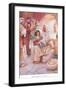 Jesus Teaching the People-Arthur A. Dixon-Framed Giclee Print