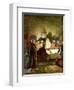 Jesus tells his disciples that he will be betrayed - Bible-William Brassey Hole-Framed Giclee Print