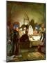 Jesus tells his disciples that he will be betrayed - Bible-William Brassey Hole-Mounted Giclee Print