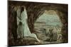 Jesus Tempted in the Wilderness-James Tissot-Mounted Giclee Print