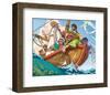 Jesus the Fisherman-null-Framed Premium Giclee Print