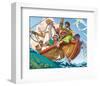 Jesus the Fisherman-null-Framed Premium Giclee Print