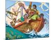Jesus the Fisherman-null-Mounted Art Print