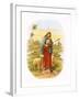 Jesus, the Good Shepherd-English-Framed Giclee Print