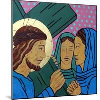 Jesus & the women of Jerusalem-Sara Hayward-Mounted Giclee Print