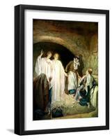 Jesus' tomb is found empty - Bible-William Brassey Hole-Framed Giclee Print