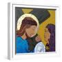 Jesus & Veronica-Sara Hayward-Framed Giclee Print