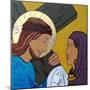 Jesus & Veronica-Sara Hayward-Mounted Giclee Print