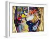 Jesus Visits Bethany, 2001-Dinah Roe Kendall-Framed Giclee Print