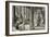 Jesus Walking on Solomon's Porch-James Tissot-Framed Giclee Print