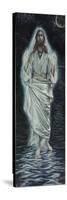 Jesus Walking on the Sea-James Tissot-Stretched Canvas