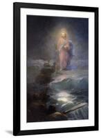 Jesus Walking on Water-Ivan Konstantinovich Aivazovsky-Framed Giclee Print