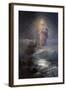 Jesus Walking on Water-Ivan Konstantinovich Aivazovsky-Framed Giclee Print