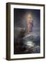 Jesus Walking on Water-Ivan Konstantinovich Aivazovsky-Framed Giclee Print