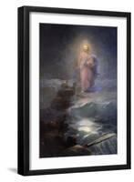 Jesus Walking on Water-Ivan Konstantinovich Aivazovsky-Framed Giclee Print