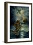 Jesus Walking on Water-Val Bochkov-Framed Giclee Print