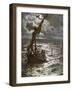 Jesus Walking Upon the Sea-William Brassey Hole-Framed Giclee Print