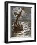 Jesus Walking Upon the Sea-William Brassey Hole-Framed Premium Giclee Print