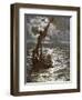 Jesus Walking Upon the Sea-William Brassey Hole-Framed Giclee Print