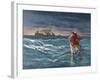 Jesus Walks on the Water of the Sea of Galilee-null-Framed Giclee Print