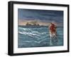 Jesus Walks on the Water of the Sea of Galilee-null-Framed Giclee Print