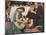 Jesus Washes Peter's Feet at Passover-null-Mounted Photographic Print