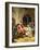 Jesus washes Peter's feet - Bible-William Brassey Hole-Framed Giclee Print