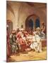 Jesus Washing His Disciples' Feet-William Brassey Hole-Mounted Giclee Print