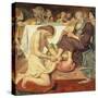 Jesus Washing Peter's Feet, 1876-Ford Madox Brown-Stretched Canvas