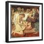 Jesus Washing Peter's Feet, 1876-Ford Madox Brown-Framed Giclee Print