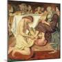 Jesus Washing Peter's Feet, 1876-Ford Madox Brown-Mounted Giclee Print