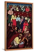 Jesus Washing the Disciples' Feet, 2000-Laura James-Stretched Canvas