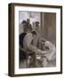 Jesus Washing the Feet of his Disciples, 1898-Albert Gustaf Aristides Edelfelt-Framed Premium Giclee Print